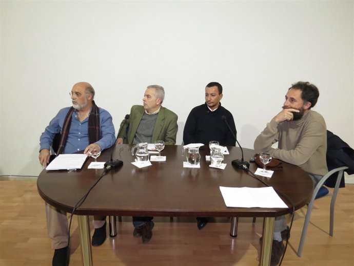 A la izquierda, Antonio Ramírez Almanza. 