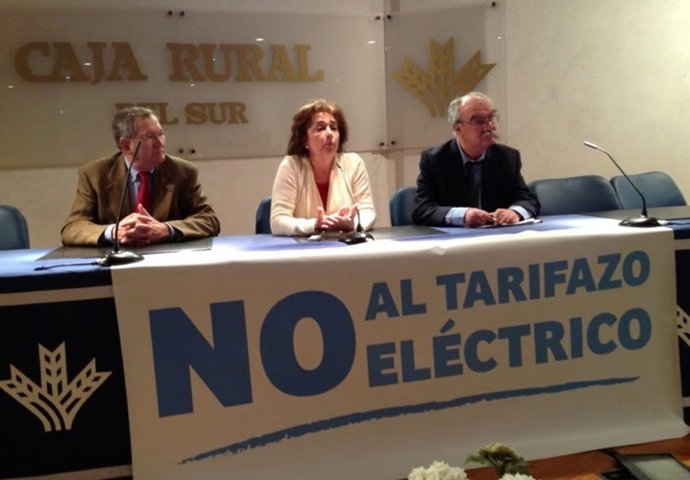 La presidenta de Feragua, Margarita Bustamante.