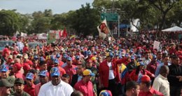 Maduro manifestación 18 de febrero en Caracas