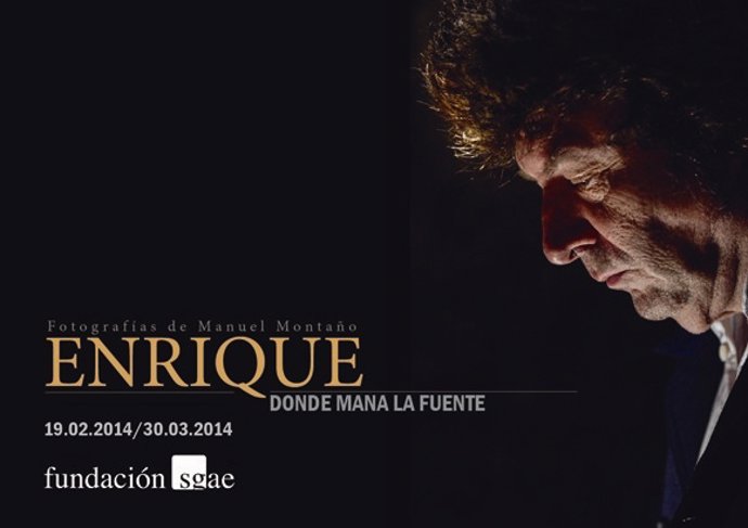 Cartel exposición sobre Morente