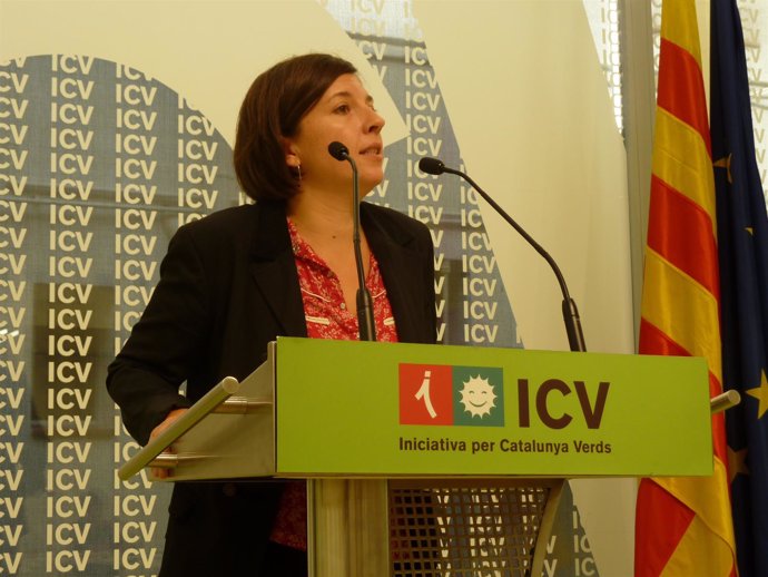 La portavoz de ICV en el Congreso, Laia Ortiz