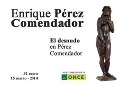 Cartel De La Exposición De Pérez Comendador En Madrid
