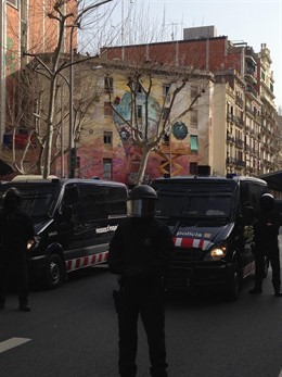 Desalojo de La Carboneria de Barcelona