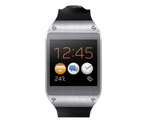 Fotomontaje del smartwatch Samsung Galaxy Gear con Tizen