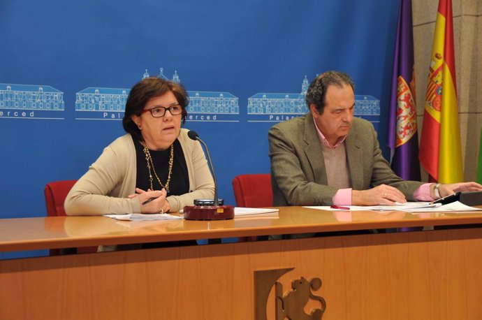 Sánchez y De la Fuente durante la rueda de prensa