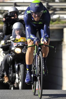 El ciclista español Alejandro Valverde
