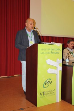 Juan Manuel Quilón, elegido nuevo presidente de CSIF en Huelva. 