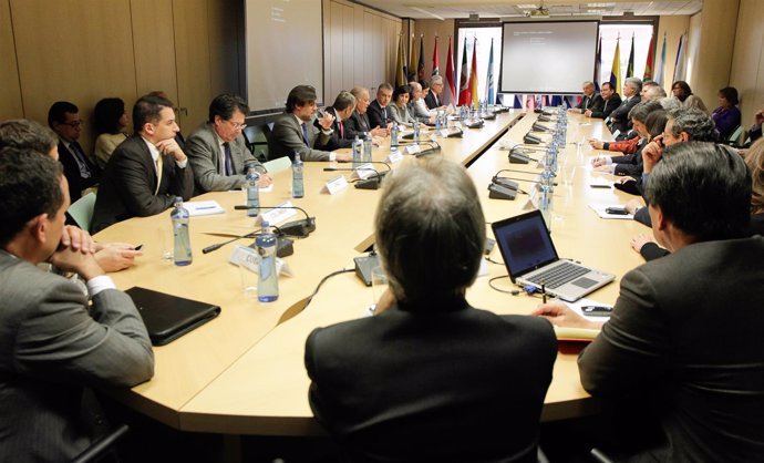 Reunión del lehendakari con representantes latinoamericanos