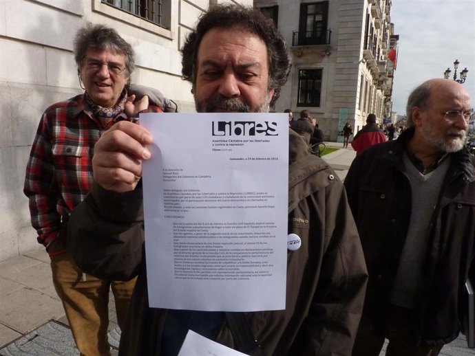 Registro de la queja en la Delegación del Gobierno