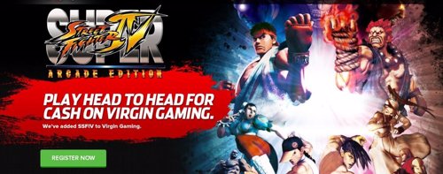 Street Fighter IV: Arcade edition permite apostar dinero real