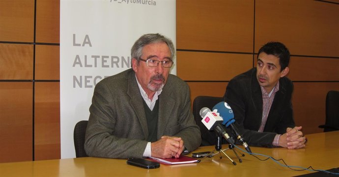 Sotomayor y Serna en rueda de prensa (UPyD)