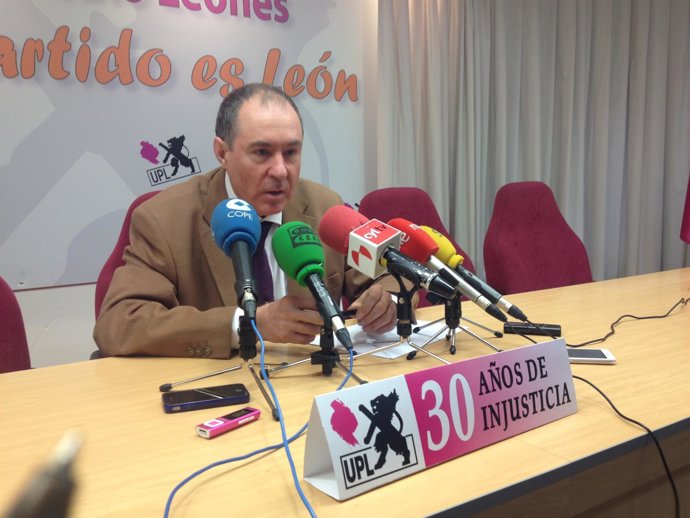 El secretario general de UPL, Eduardo López Sendino.