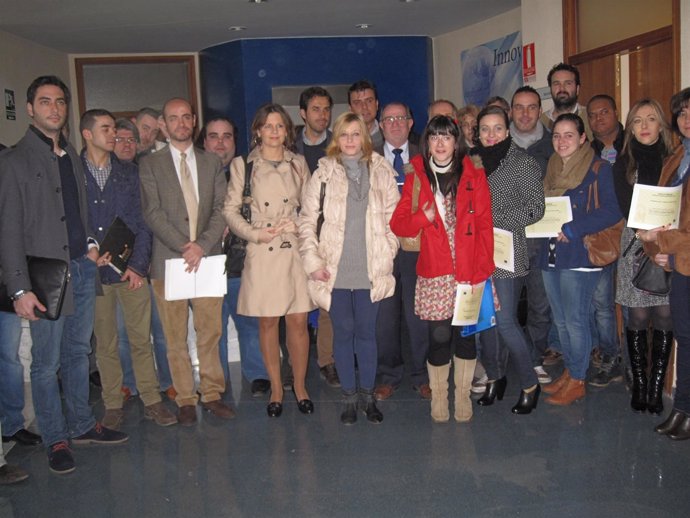 Entrega de incentivos de la Junta a autónomos en Linares (Jaén)