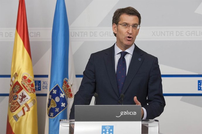  Alberto Núñez Feijóo  en el Consello