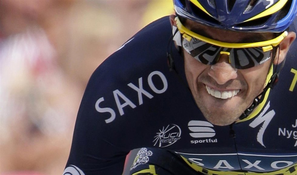 Alberto Contador en el Tour 2013