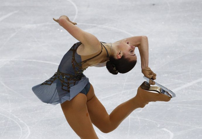 La rusa Adelina Sotnikova, campeona olímpica en patinaje artístic