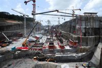 Reanudadas las obras de ampliación del Canal de Panamá