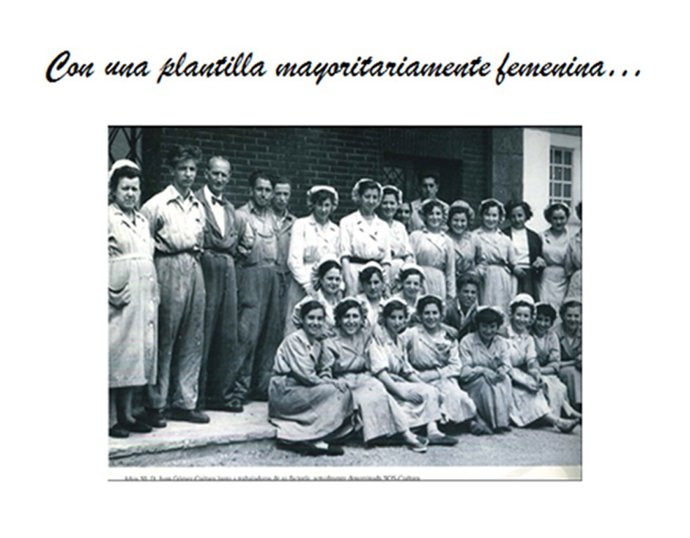 Trabajadoras de Cuétara