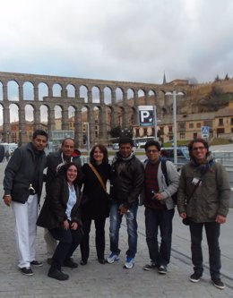 Representantes de Bollywood en Segovia