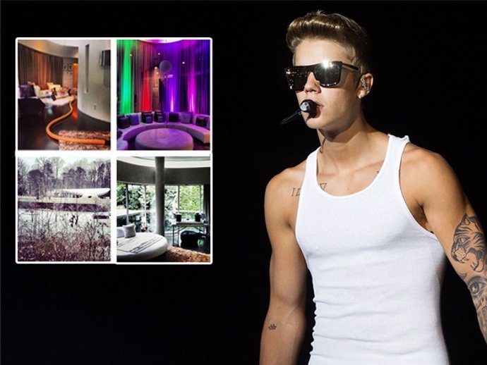 La policía vigilará la casa futurista de Justin Bieber 
