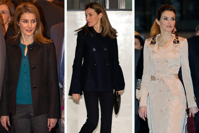 Letizia abre el armario de menos a mas todos looks actos últimos cambio radical