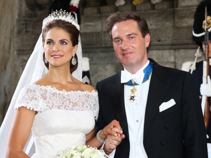 Magdalena de Suecia y Chris O'Neill, padres de su primera hija