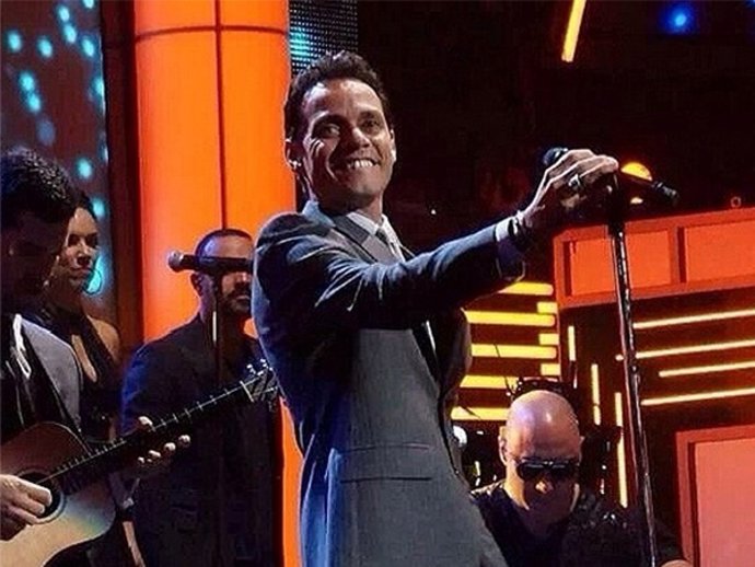 LOS PREMIOS LO NUESTRO DE Univisión MARC ANTHONY ALEJANDRO SÁNZ