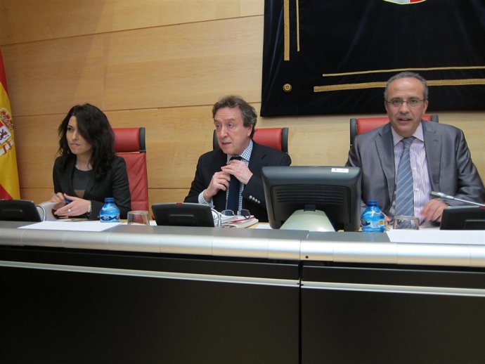 La oposición culpa De Santiago-Juárez, durante su comparecencia en las Cortes.