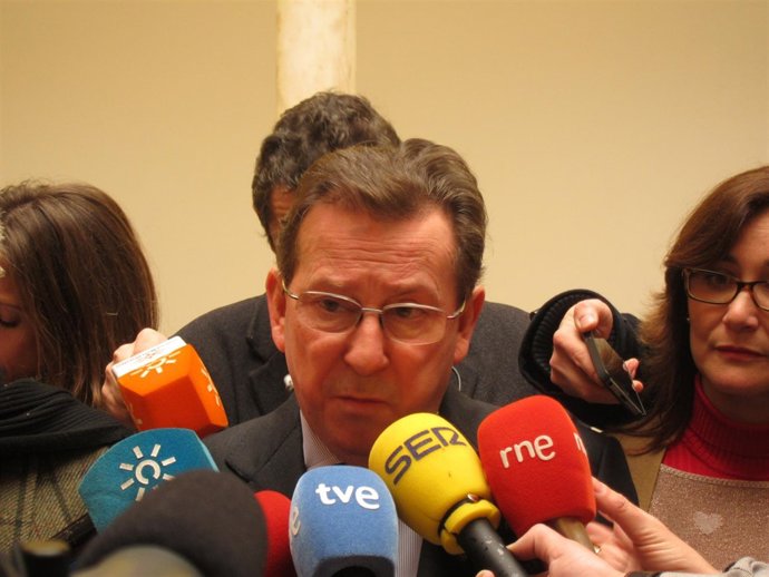 El consejero de Justicia e Interior, Emilio de Llera