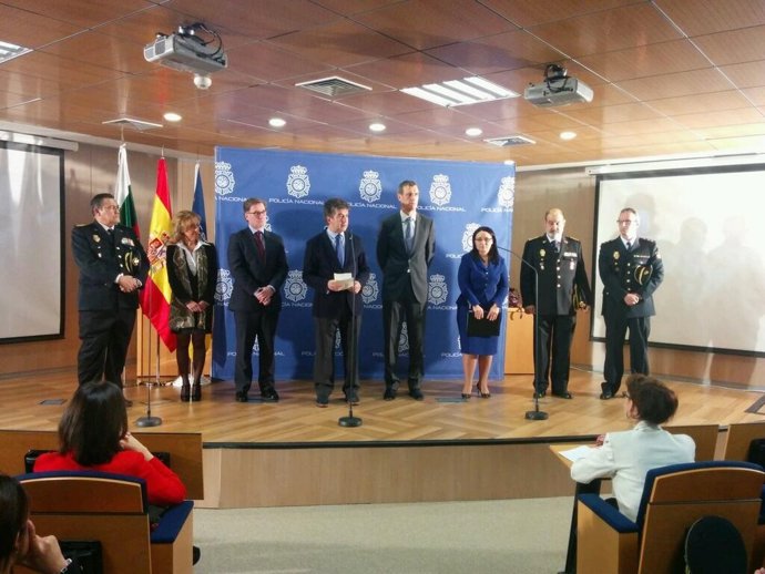 Policía Nacional, de Bulgaria y Europol