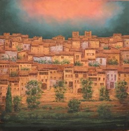 Una de las obras de Gratal