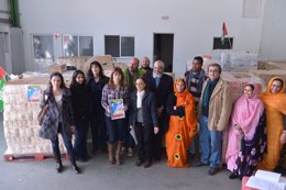 Caravana por la paz 2014 saharaui tinduf ayudas málaga