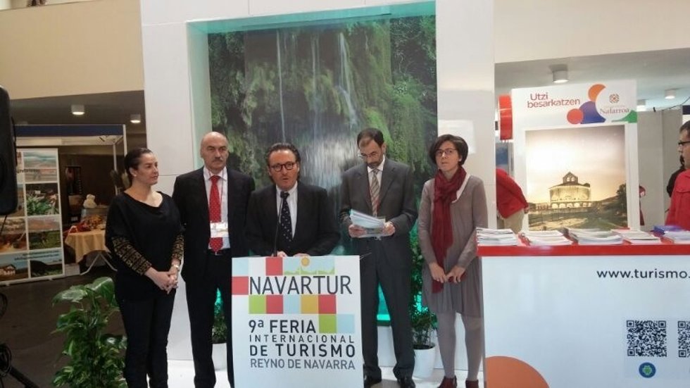 Presentación de Sevilla en Navartur
