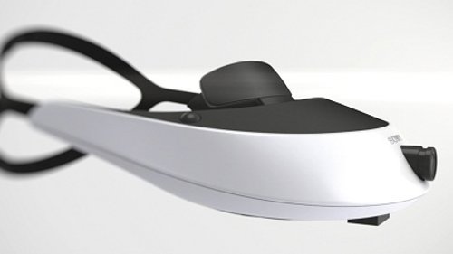 Prototipo del casco de realidad virtual de Sony