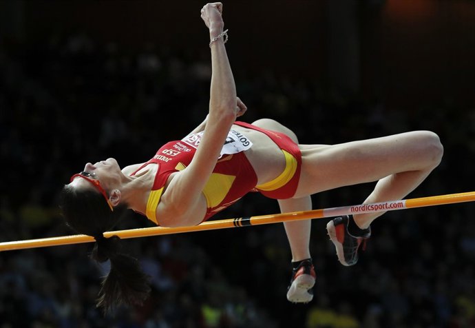 Ruth Beitia en el Europeo de Goteborg