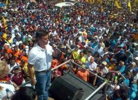 Venezuela.- López llama a "seguir con la presión en las calles" para "quebrar la dictadura"