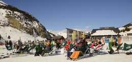 Casi 45.000 esquiadores durante este fin de semana en las estaciones de Aramón.