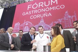 Inauguración del Fórum Gastronómico en  A Coruña