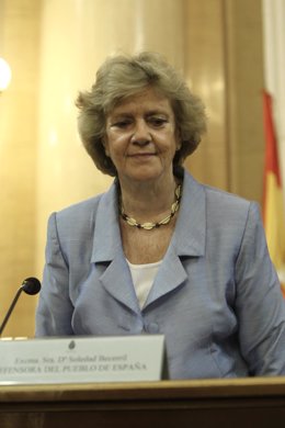 Soledad Becerril, la Defensora del Pueblo