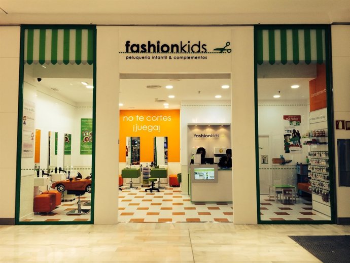 Exterior de la peluquería infantil FashionKids