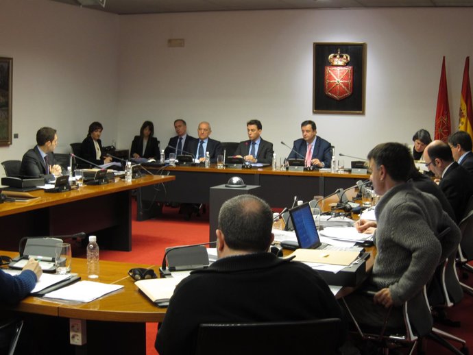 Comisión de investigación en el Parlamento foral.