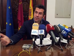 El Concejal de Economía y Hacienda del Ayuntamiento de Lorca, Luís Amador