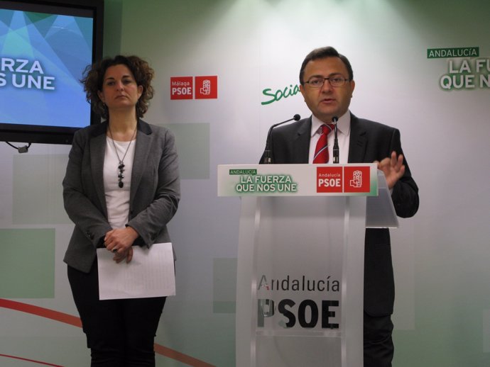 Pilar Serrano y Miguel Angel HEredia PSOE