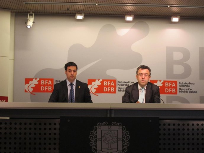 Imanol Pradales y Gabino Martínez de Arenaza