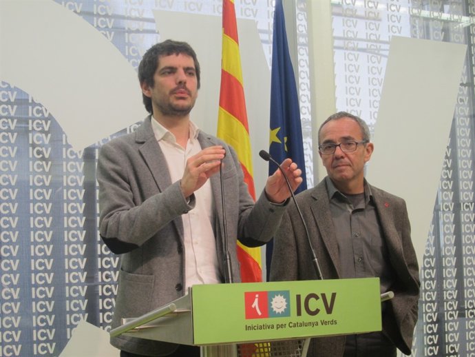 Ernest Urtasun y Joan Coscubiela, ICV