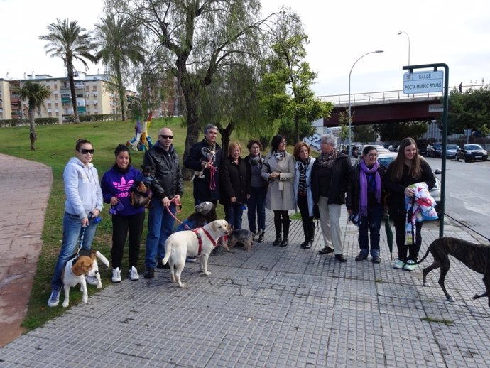 María Gámez, PSOE, pide más espacios públicos para perros