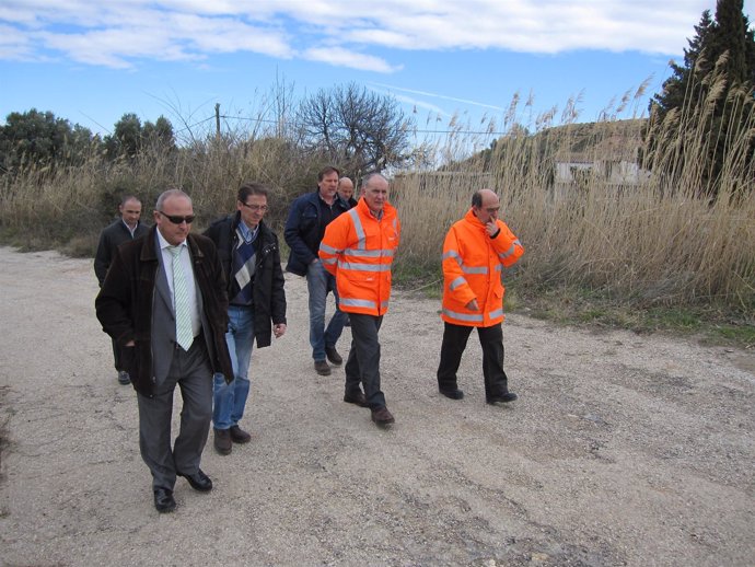 El director general de Carreteras, Miguel Ángel Arminio, ha visitado las obras