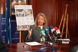 La alcaldesa de Marbella, Ángeles Muñoz