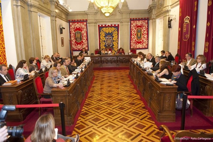 Pleno ordinario Ayuntamiento de Cartagena