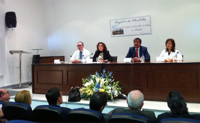 Zambrana, Baena, Gámez y Alba en el acto conmemorativo